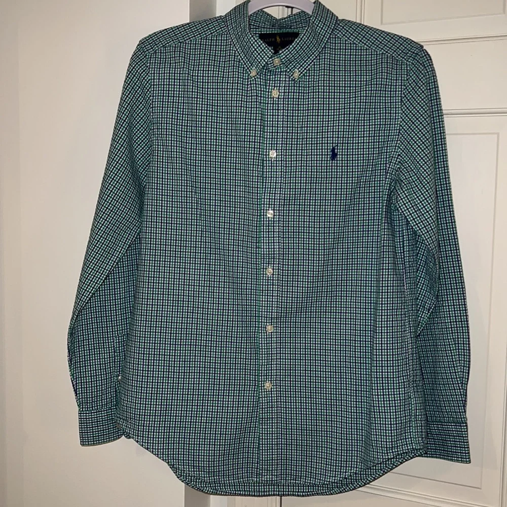 Boys Ralph Lauren button down shirt